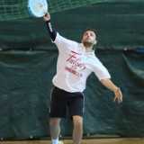 Il battitore pronto ad iniziare una partita della Coppa Italia Indoor 2012